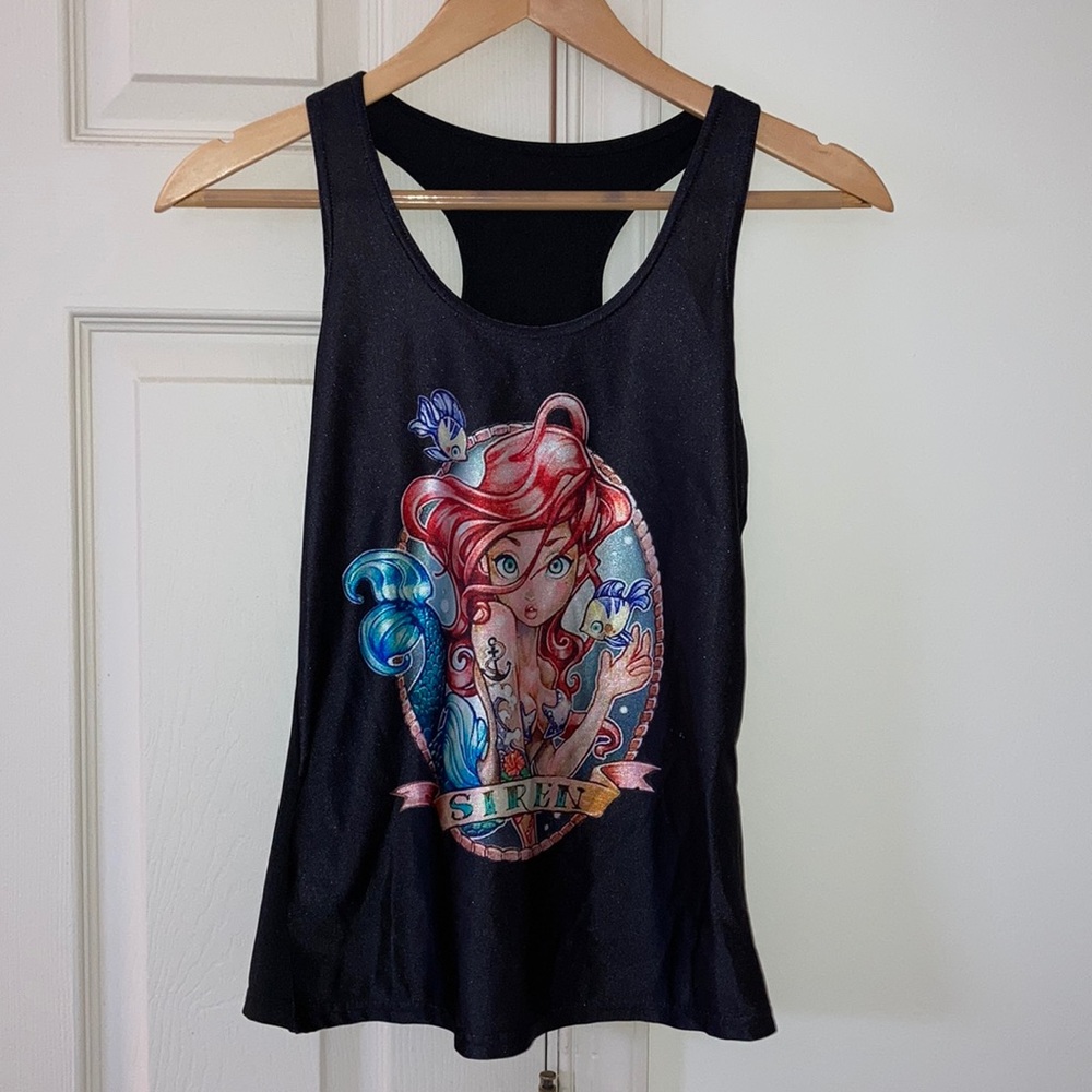 “Siren” Mermaid Racerback Tank